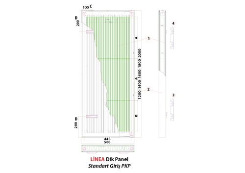  VİGO Electric Heater, VİGO Panel Radiator, VİGO Decorative Radiator-Linea Decorative Radiators